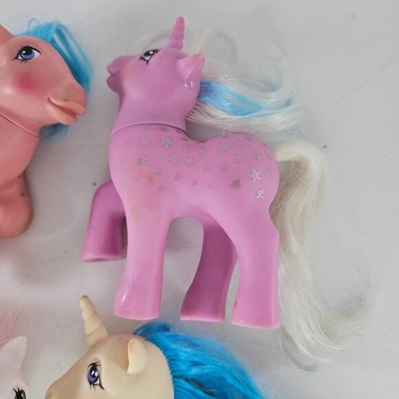 Vintage My Little Pony Pegasus & Unicorn Lot AS IS - Picture 6 of 12